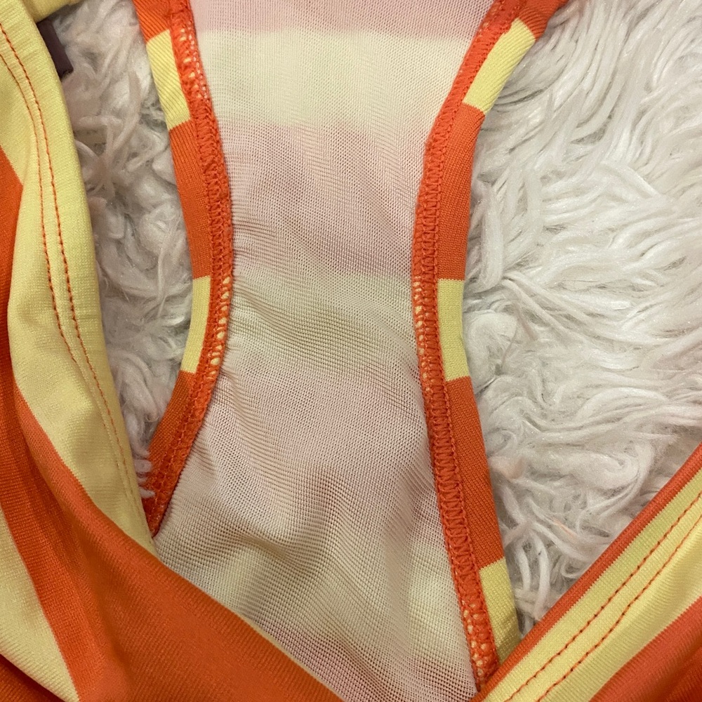 Ralph Lauren Sport Striped 2 Pc Swimsuit Sz 12 - Picture 7 of 13